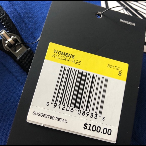 WOMENS NIKE GOLDEN STATE WARRIORS SHOWTIME HOODIE - Picture 5 of 7